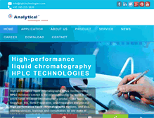 Tablet Screenshot of hplctechnologies.com